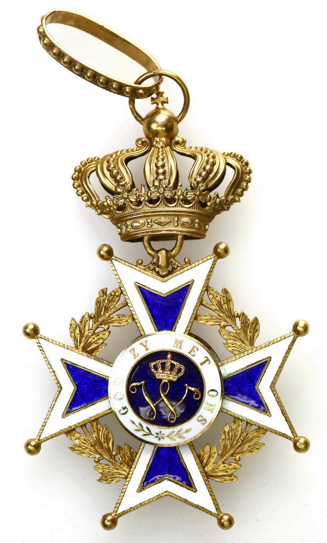 Order Oranje-Nassau - wersja oficerska - ZŁOTO